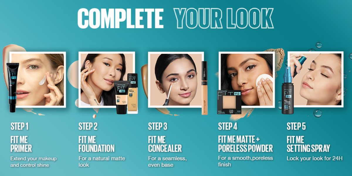 Maybelline Fit Me Foundation