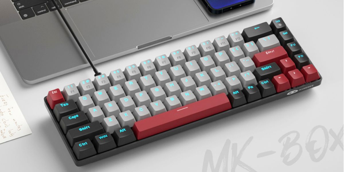 MageGee Portable 60% Mechanical Gaming Keyboard