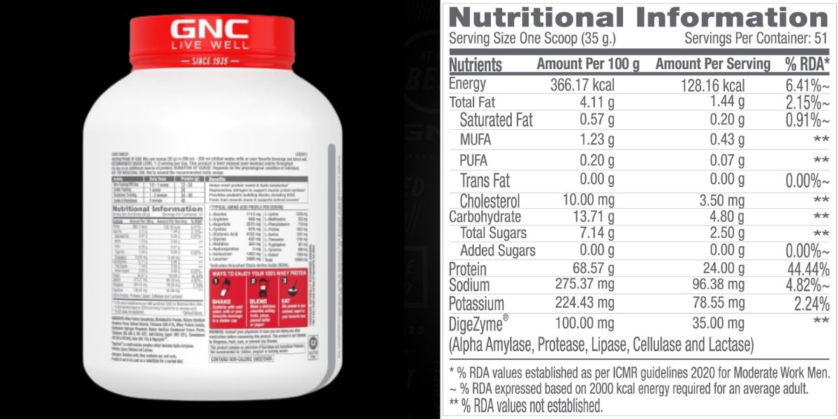 GNC Pro Performance 