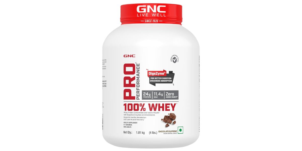 GNC Pro Performance 100% Whey Protein - illuminatepedia.com
